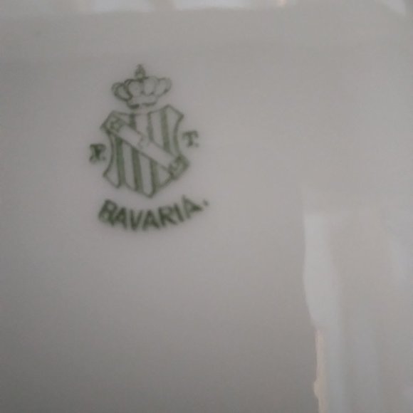 Plate, Vintage, Decorative, Gold Edged, Haviland, Bavaria, Germany - Picture 6 of 6